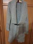 Sweter, sweter damski,Szary sweter damski oversize
