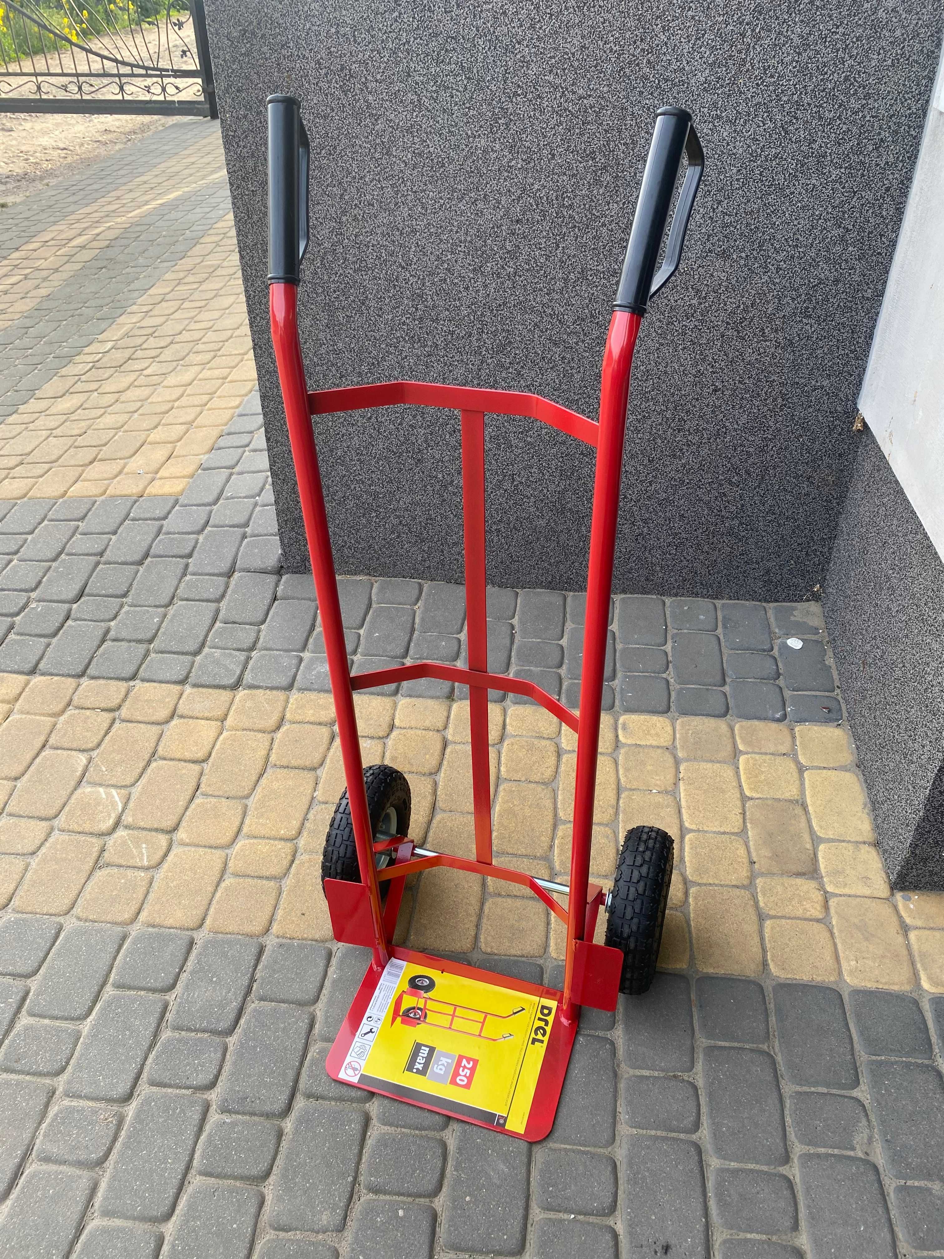 Nowy Wózek transportowy magazynowy na worki Drel 250kg Młynarka