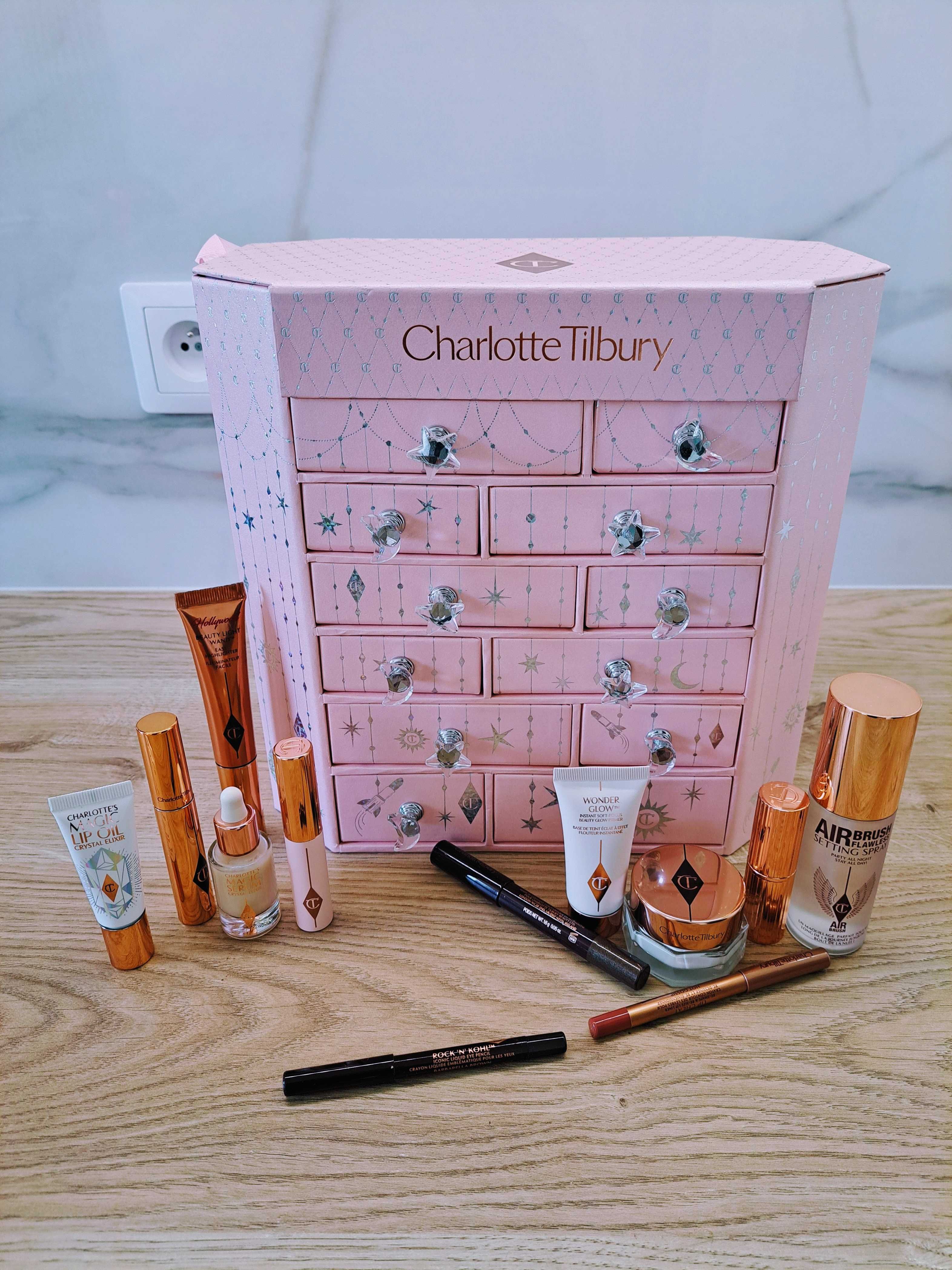 CHARLOTTE TILBURY zestaw Magic krem Crystal, serum Airbrush Flawless