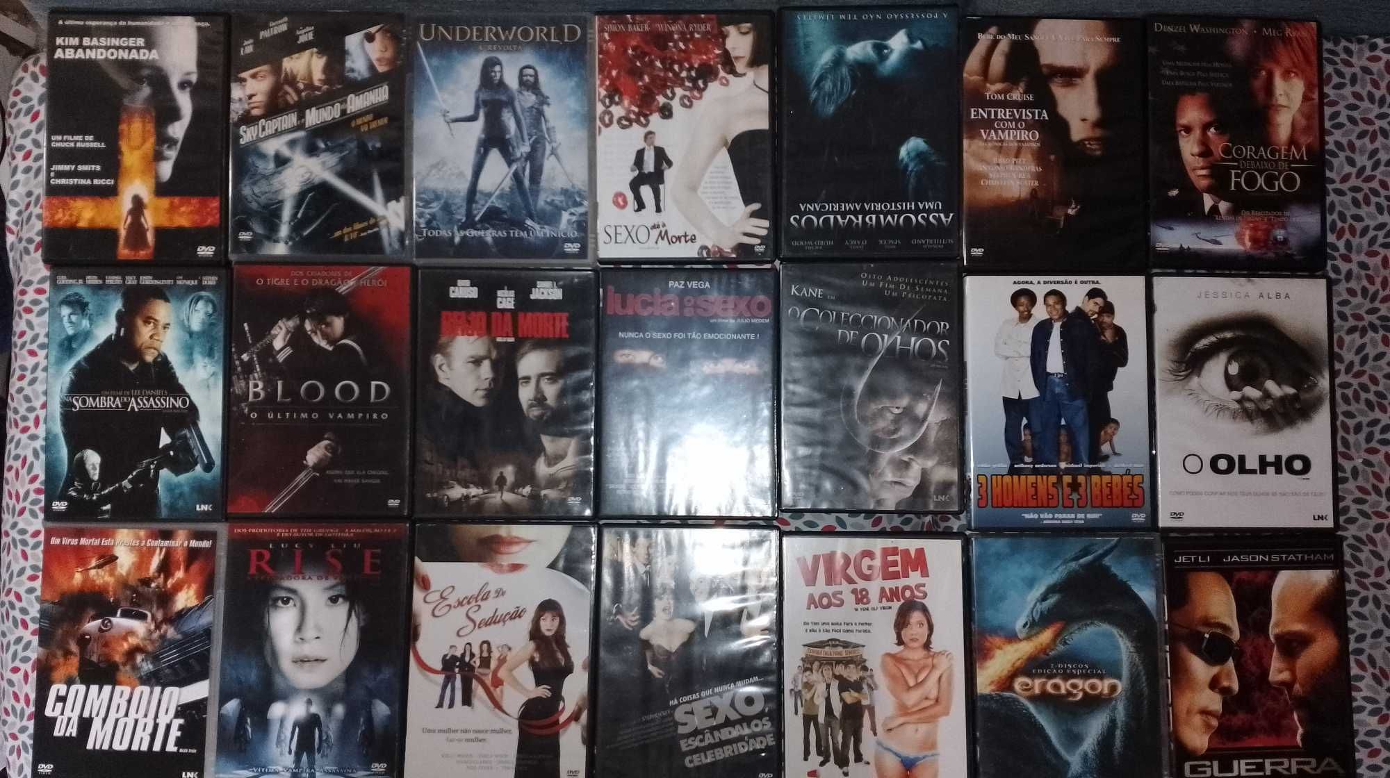 Filmes em DVD usados