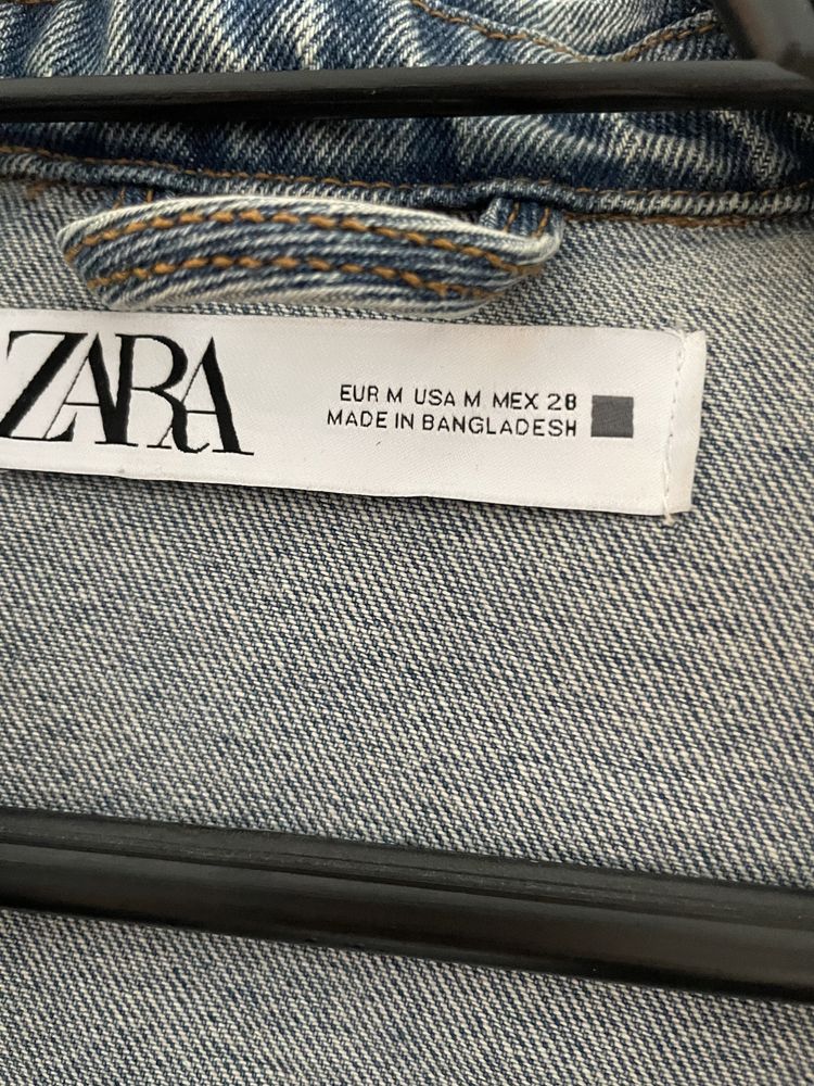 Kurtka jeansowa zara M oversize