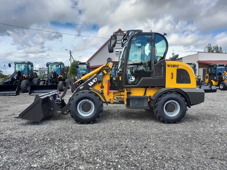 Ładowarka przegubowa WOLF WL816 - udźwig 1700 kg - gwarancja - serwis