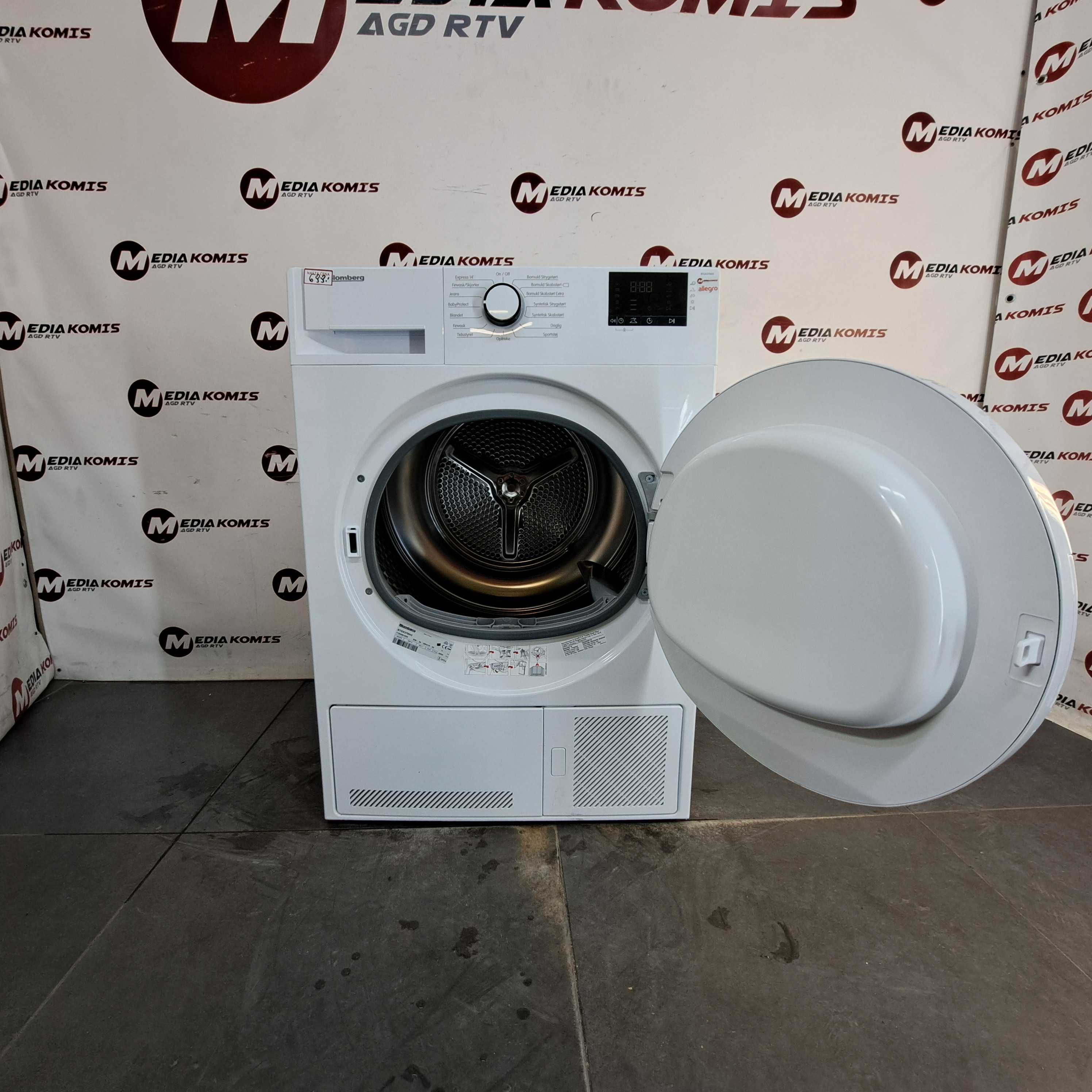 Suszarka Blomberg BTGX370W2 (12 m-scy gwar)Klasa B/7 kg/65 dB/ 56,8 gł