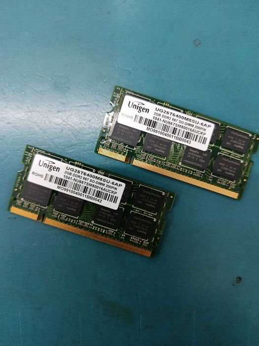 Memória sodimm ddr2 2Gb ou 4Gb 166Mhz