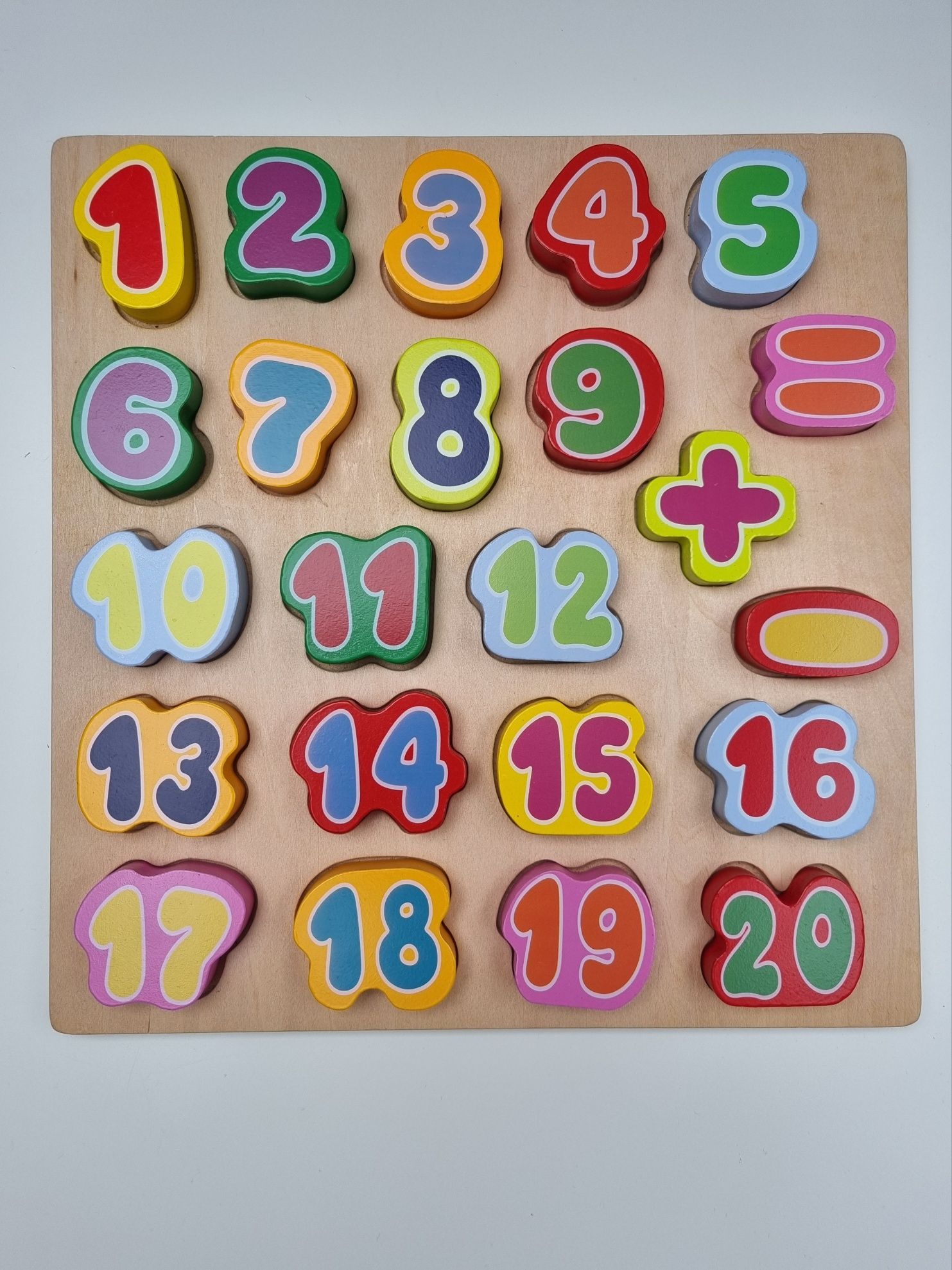 Drewniana układanka / puzzle matematyczne PLAYTIVE