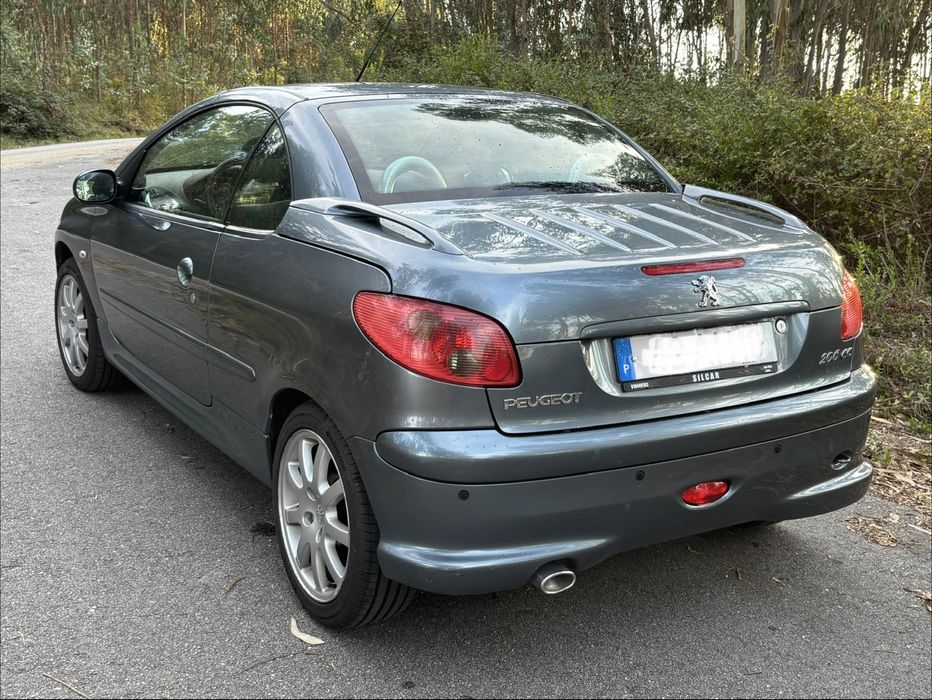 Peugeot 206 CC Cabrio 2005 – Excelente estado, pneus novos