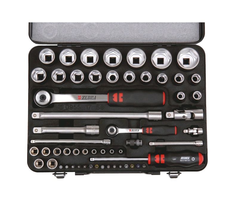 Zestaw kluczy Wurth 1/2" + 1/4" 56 elementów _ nowy _ wysyłka