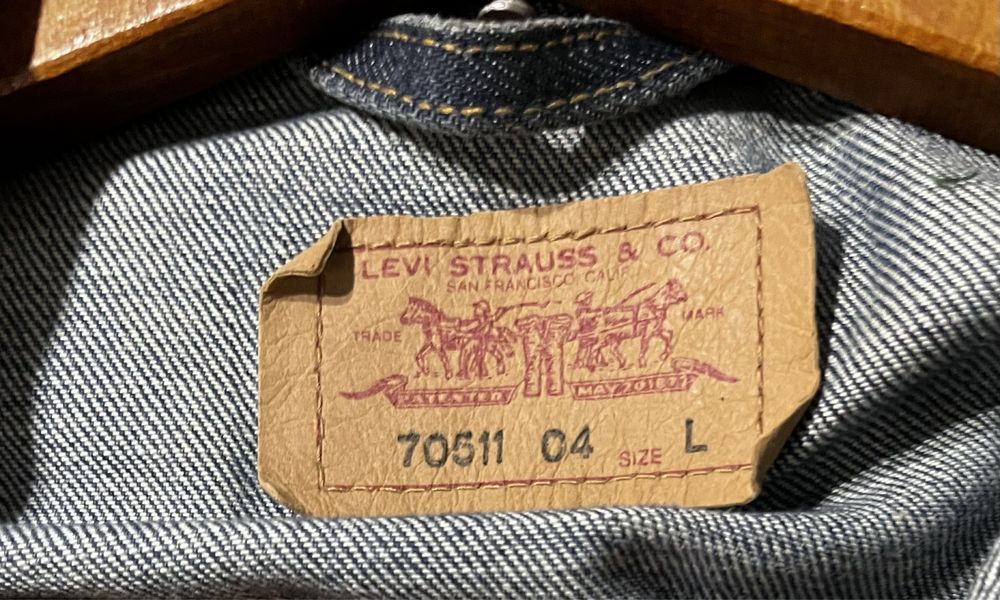 Джинсова куртка Levi’s Vintage Mens Engineered 70511 04. Size: L