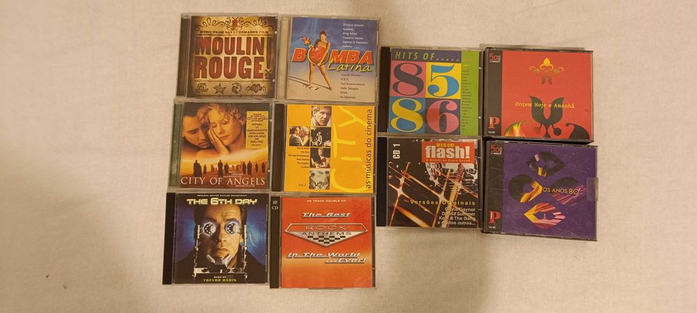Cd´s de Musica portuguesa e estrangeira