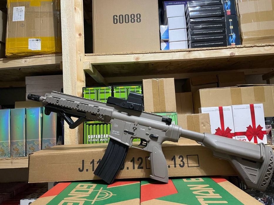 Профессиональный автомат на орбизах м 416 ак 47