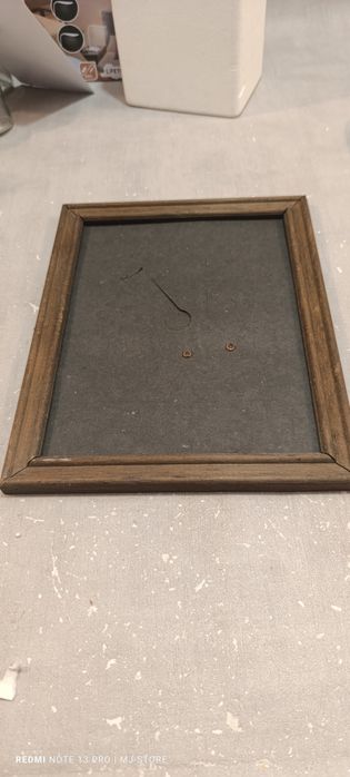 Drewniana ramka vintage