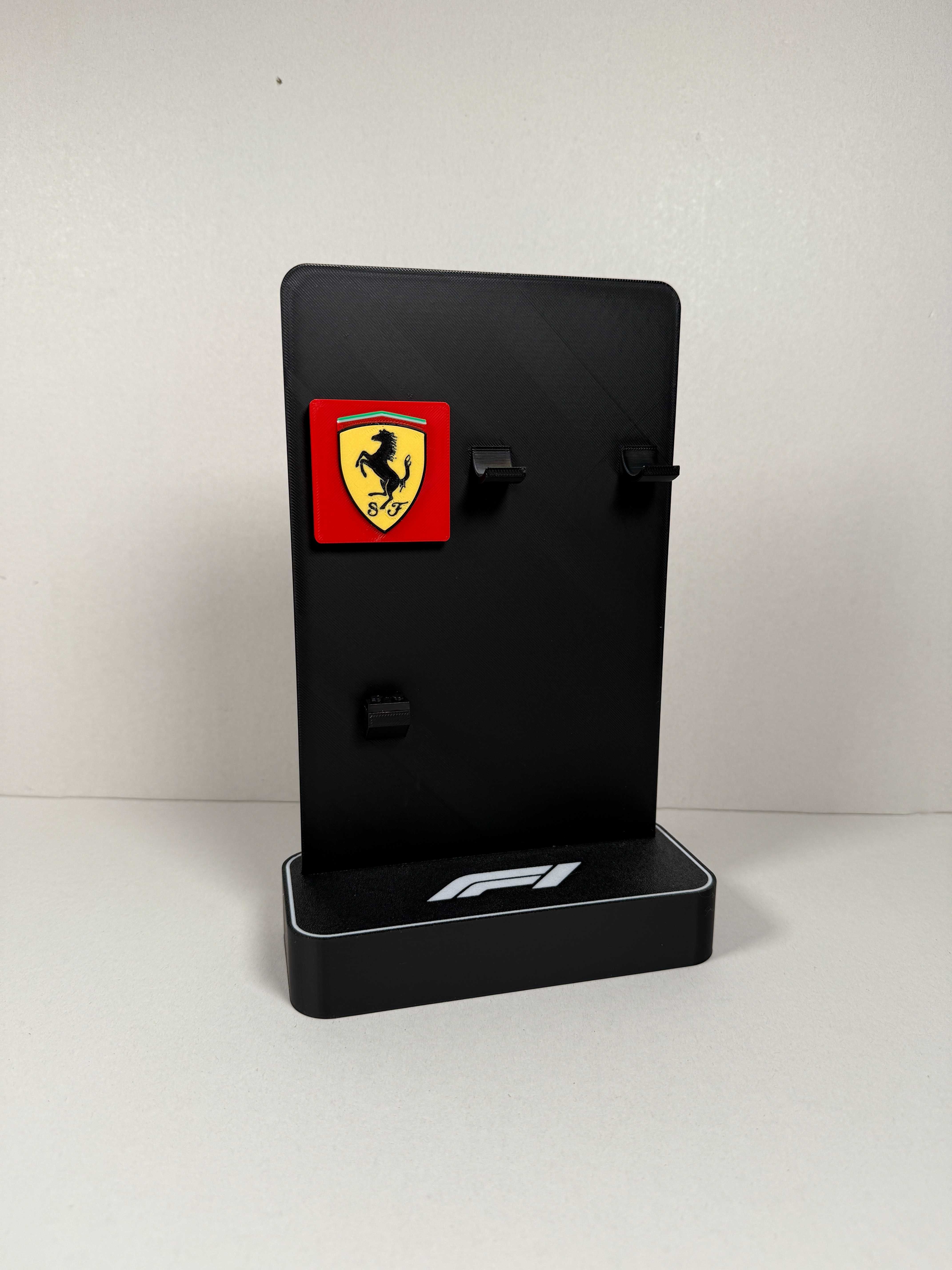 Стенд для Lego Speed Champions F1 Ferrari SF-24 77242 Білий / Червоний