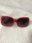Okulary missoni w kolorze czerwonym