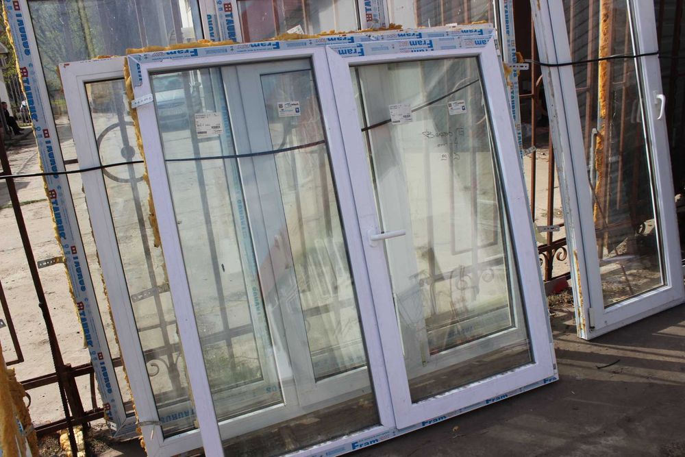 Металлопластиковые окна и любые металлопластиковые двери б\у