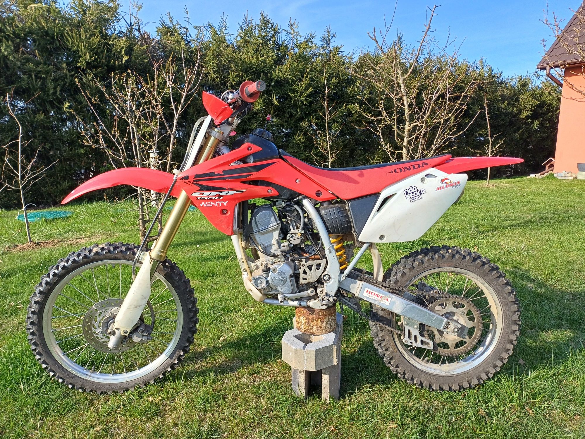 Sprzedam motocykl honda crf 150 r