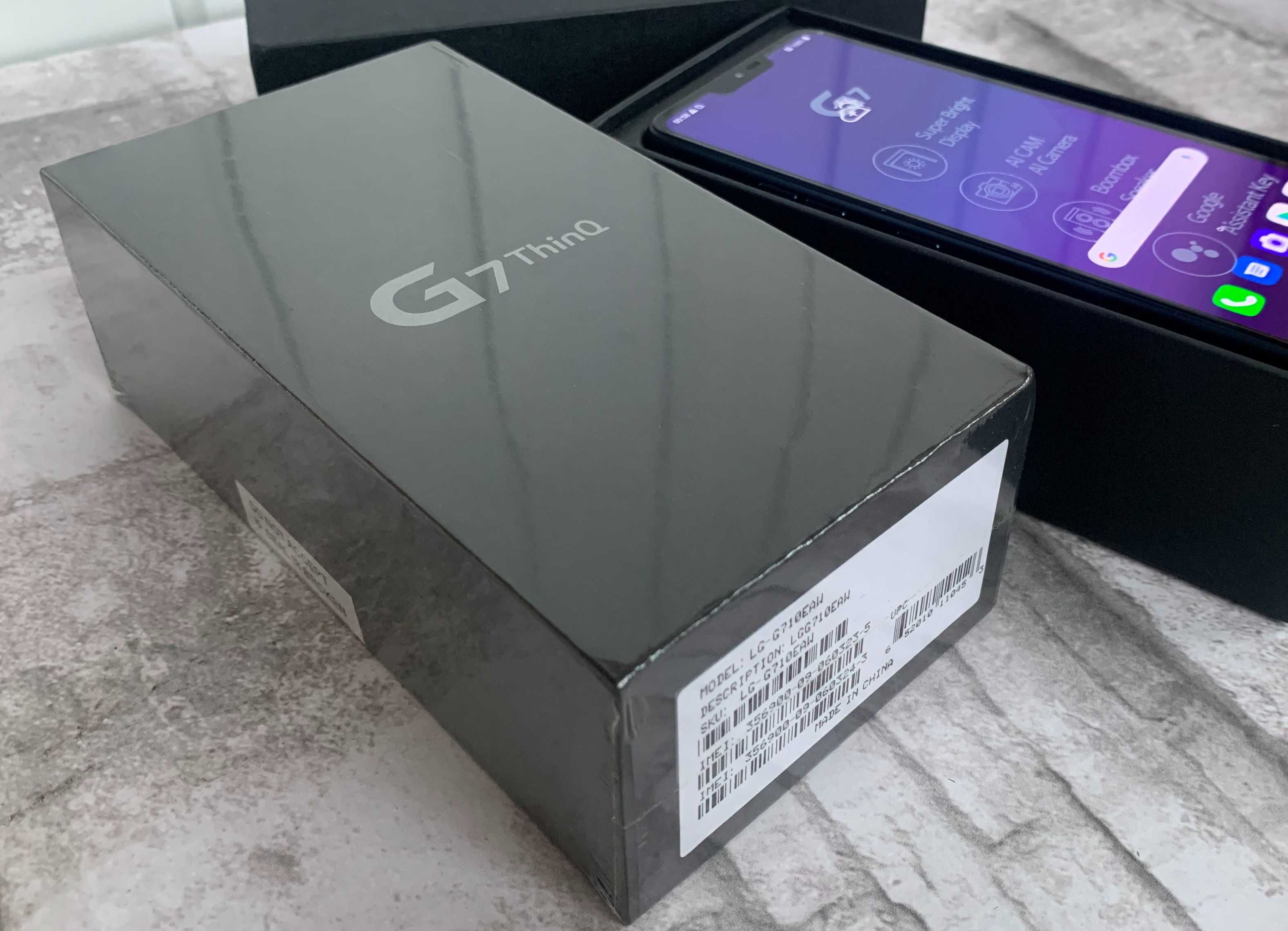 ꧁ LG G7 Dual 6/128 Gb ThinQ G710 EAW - Новий лж ж7  • (є:V40+,G8s,G9)꧂