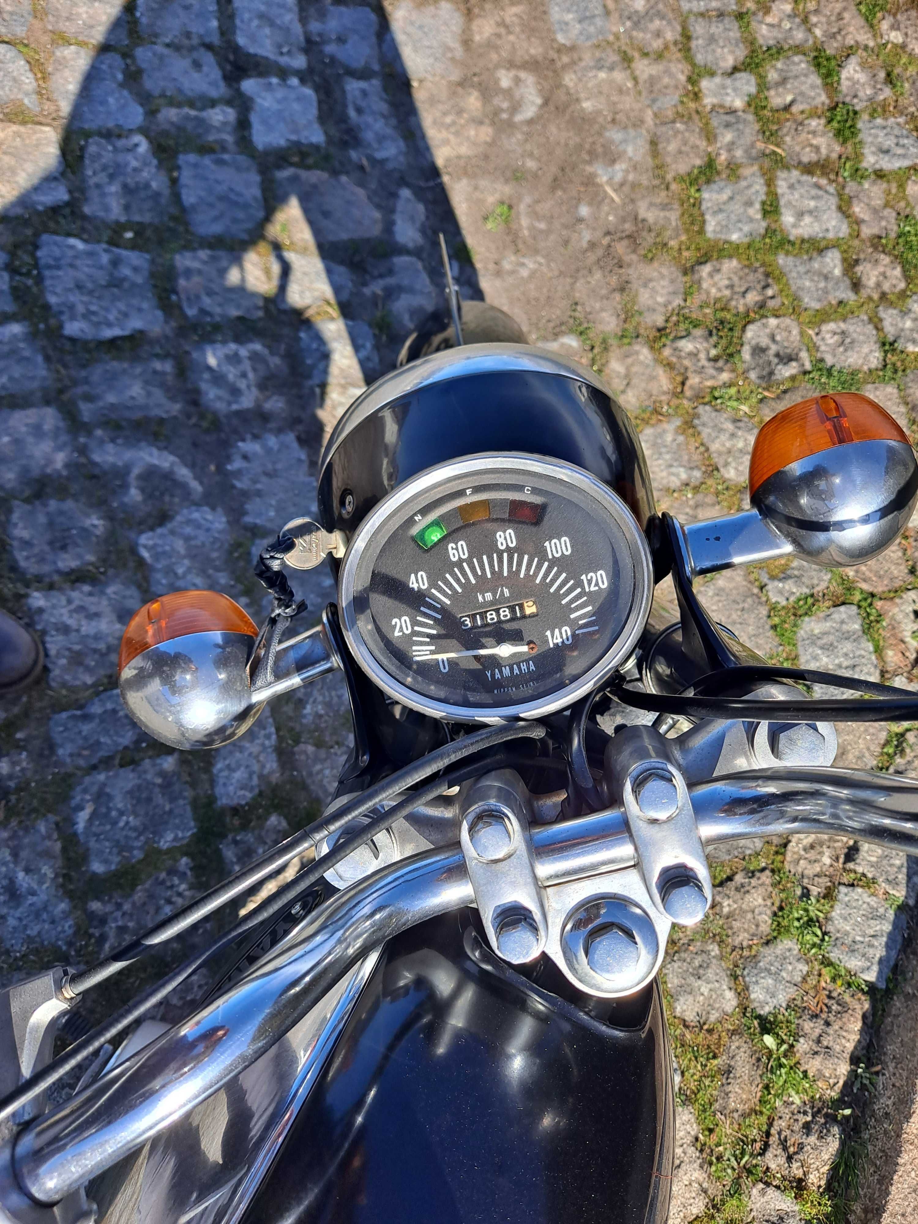 Moto 125cc clássica - 1971 - Yamaha A7
