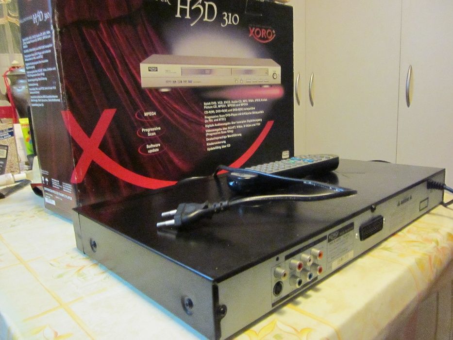 Не рабочий Dvd/cd/mp3 плеер XORO HSD310