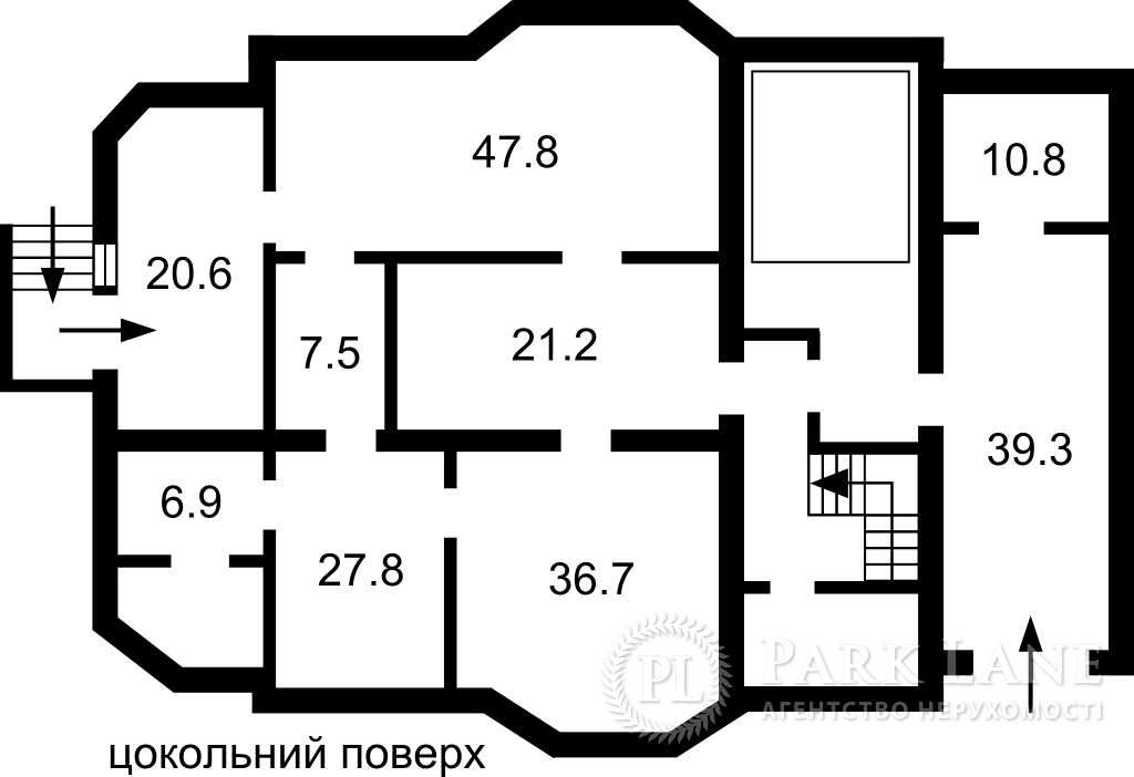 Козин, Конча-Заспа. Дом 723м, участок 42сот. На берегу озера.