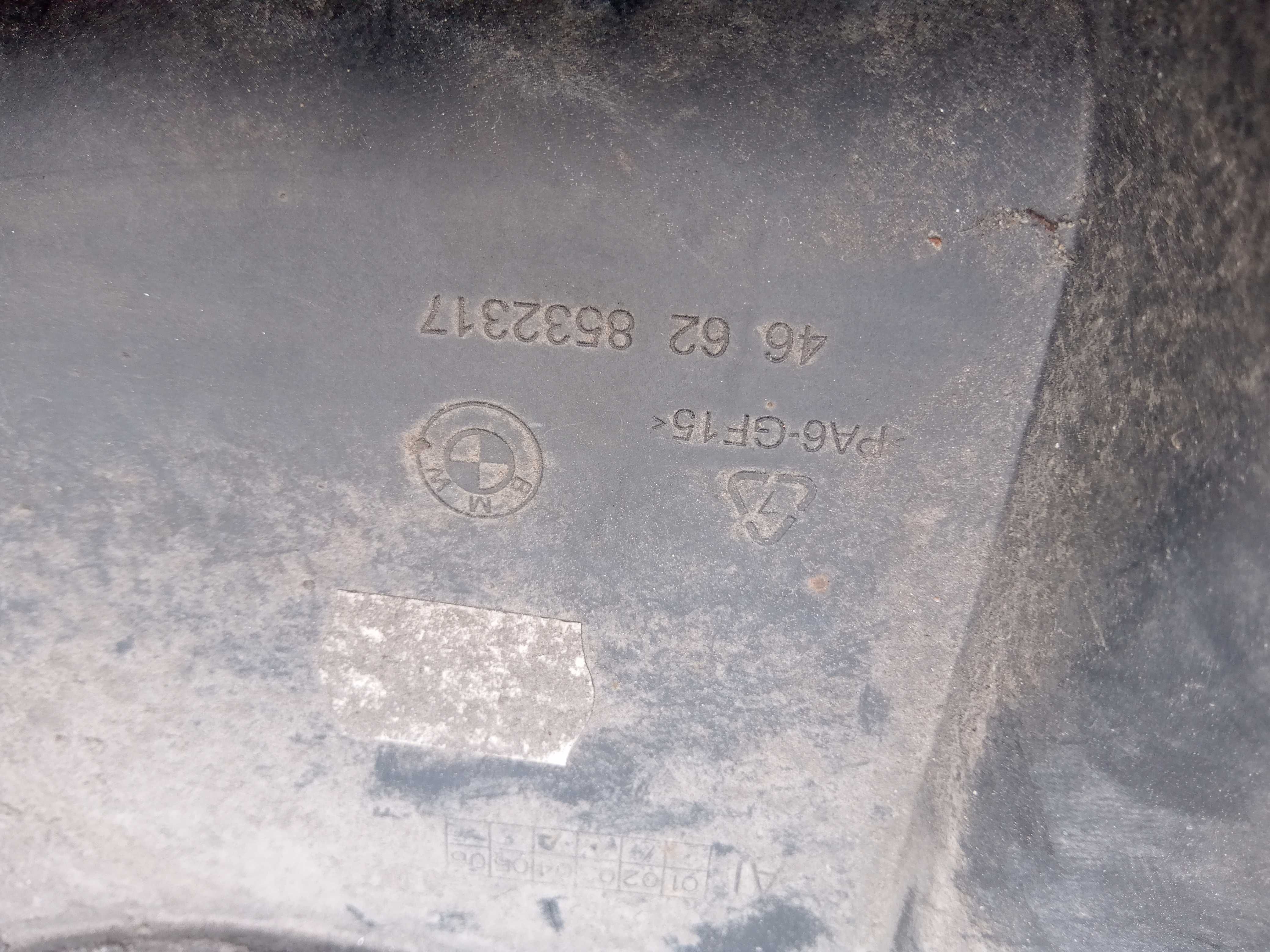 Błotnik Tył Tylny Mocowanie Rejestracji BMW R1200GS R1250GS Oryginal
