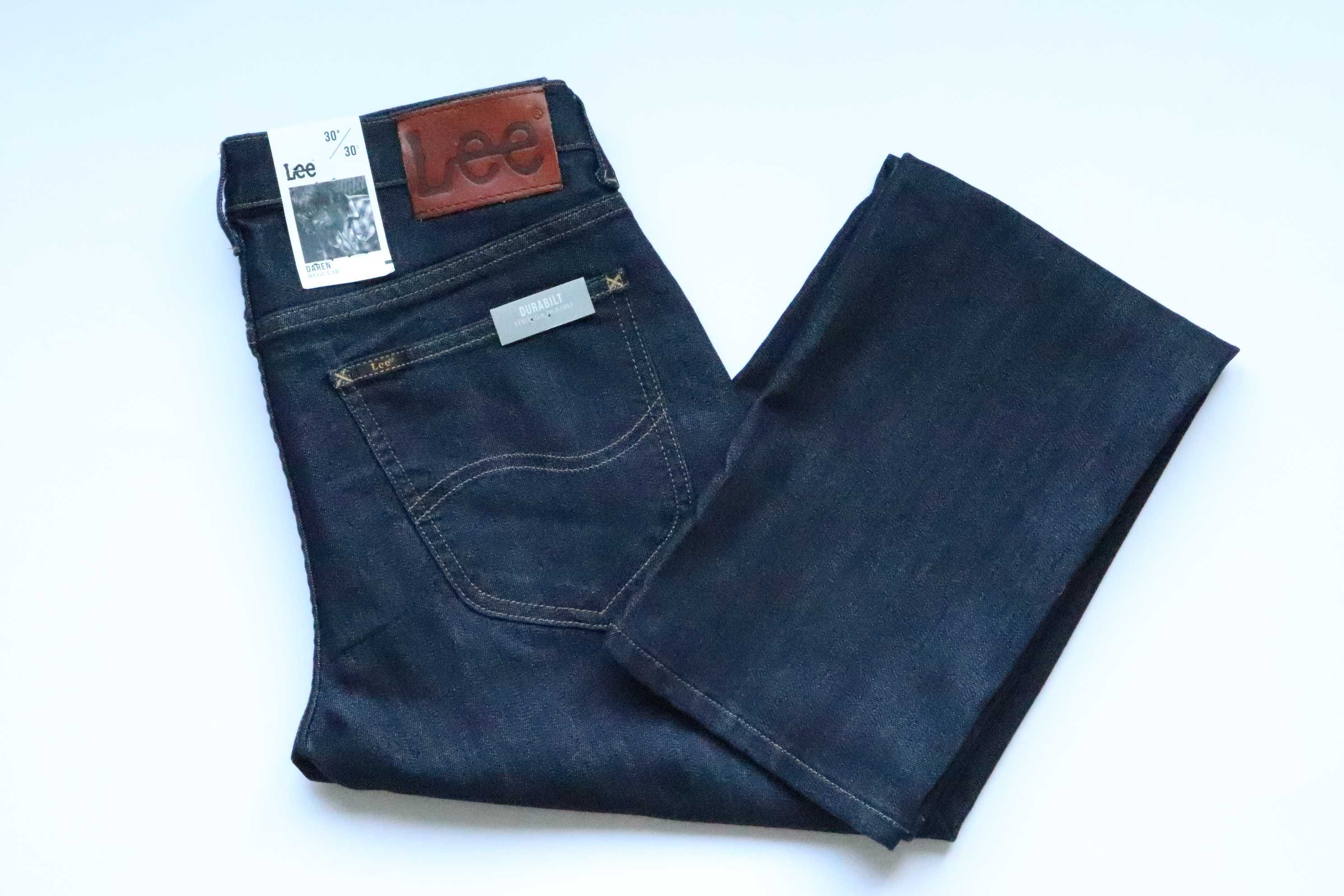 LEE DAREN W30 L30 męskie spodnie jeansy regular fit nowe