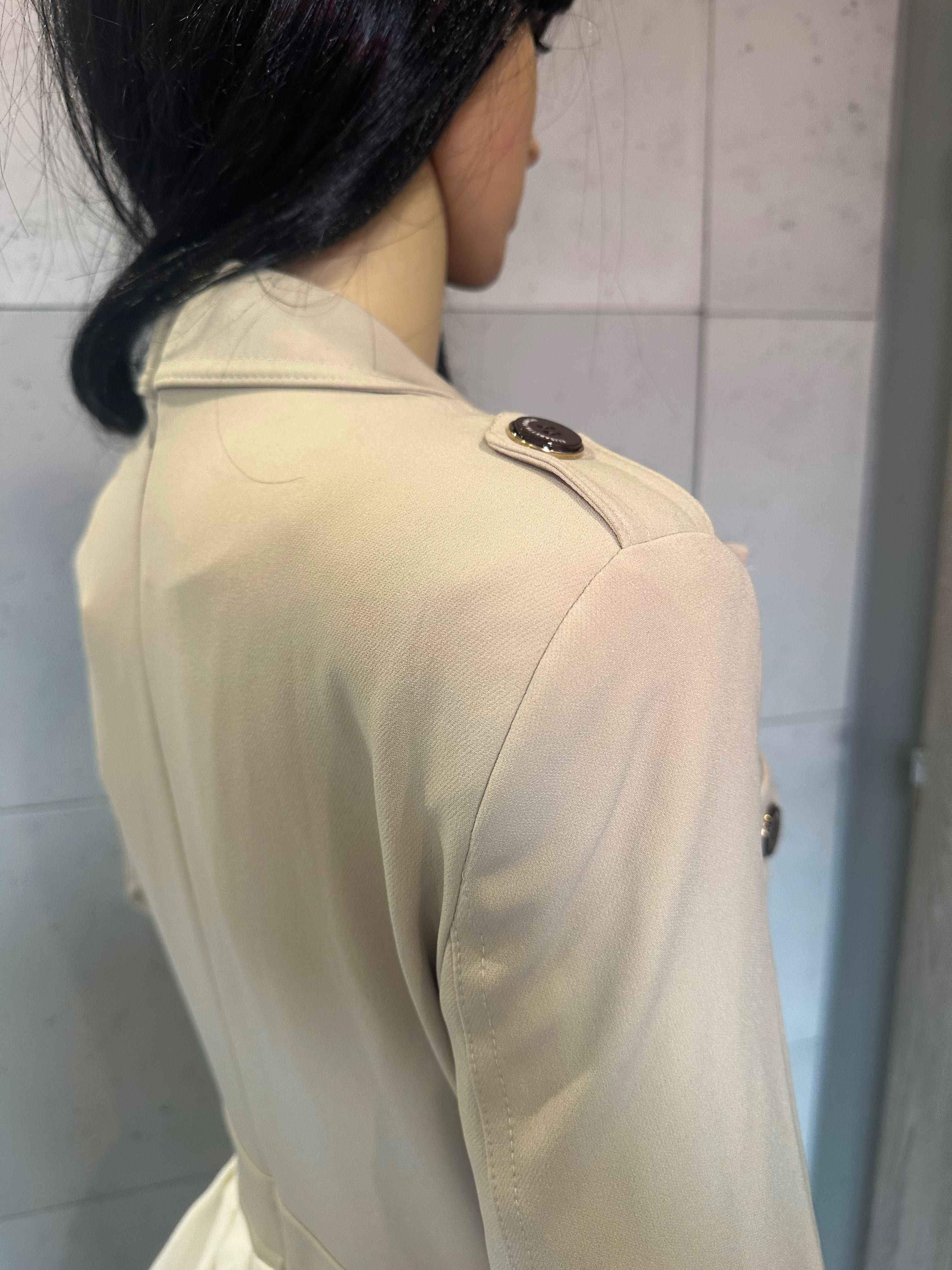 Elisabetta Franchi sukienka z falbankami M %%