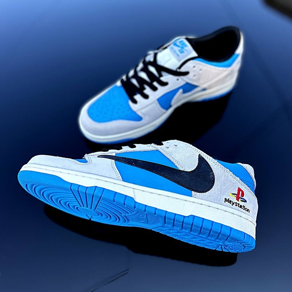 Чоловічі кросівки. Мужские кроссовки Nike SB Dunklow Playstation.