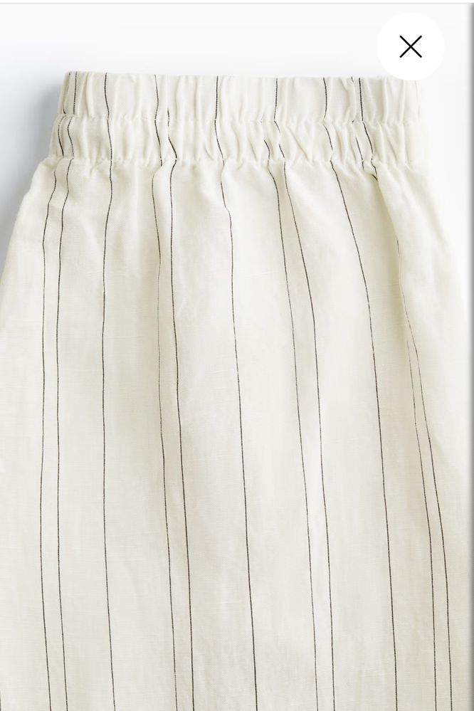 Брюки з льоном h&m розмір s