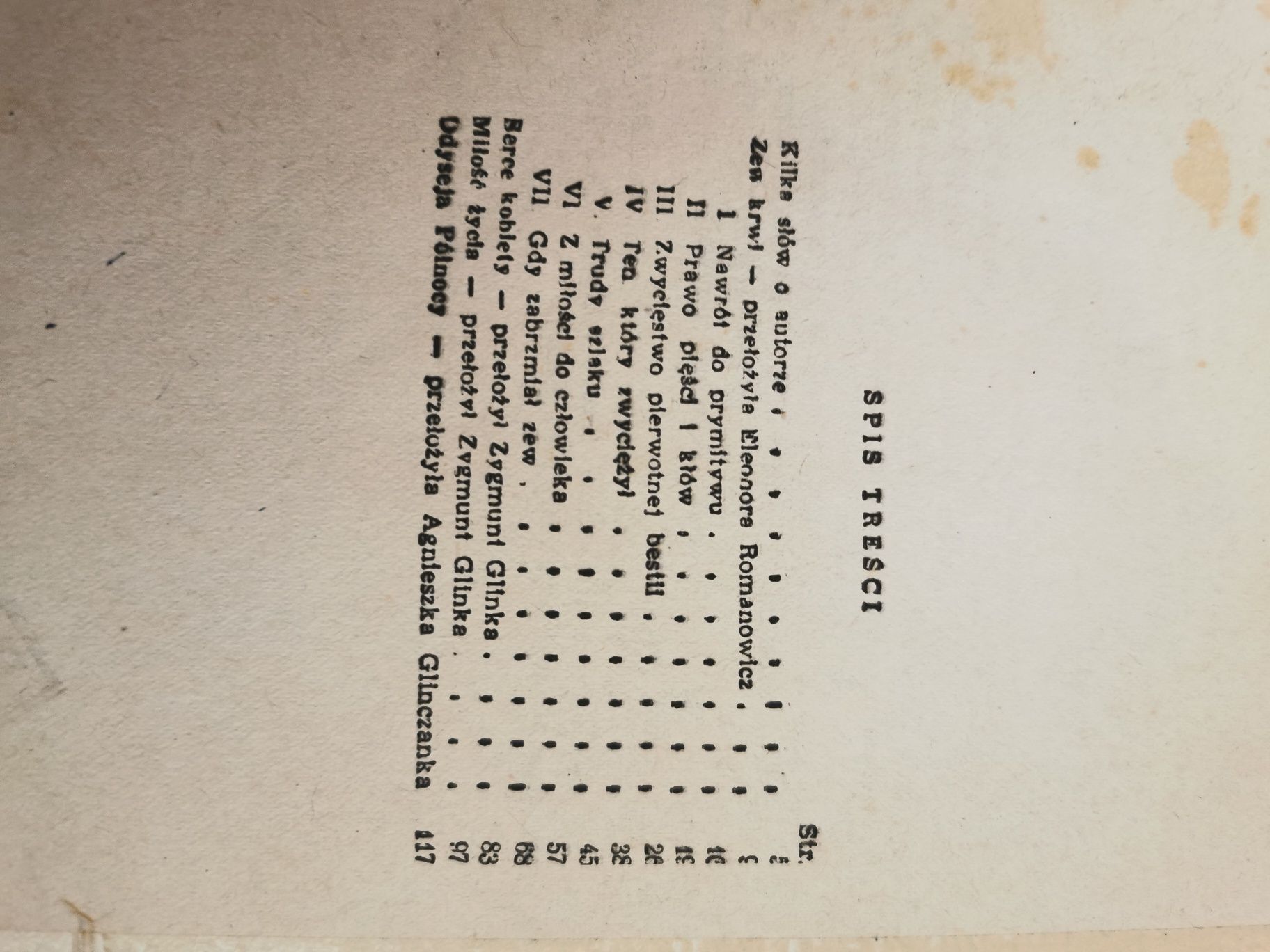 Jack London Zew krwi 1955 rok