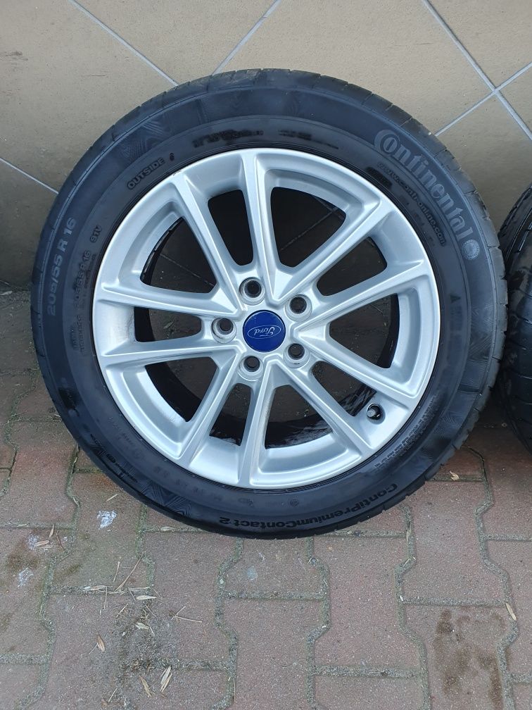 Oryginalne Felgi Koła 16" Ford 5x108 ET50+205.55.16 Continental