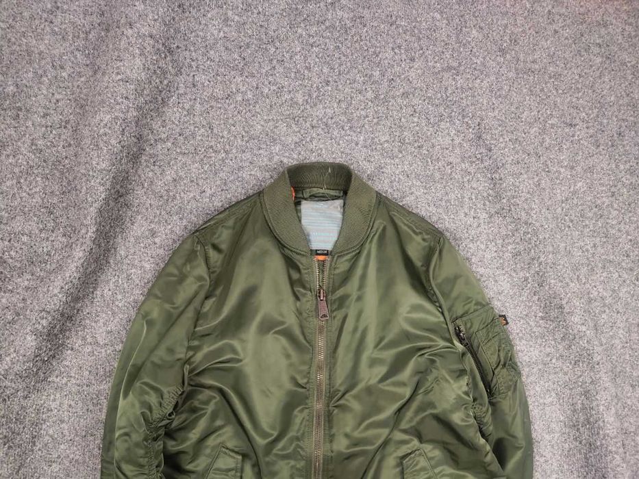 Куртка Alpha Industries оригінал мілітарі тактичний бомбер з кишенями