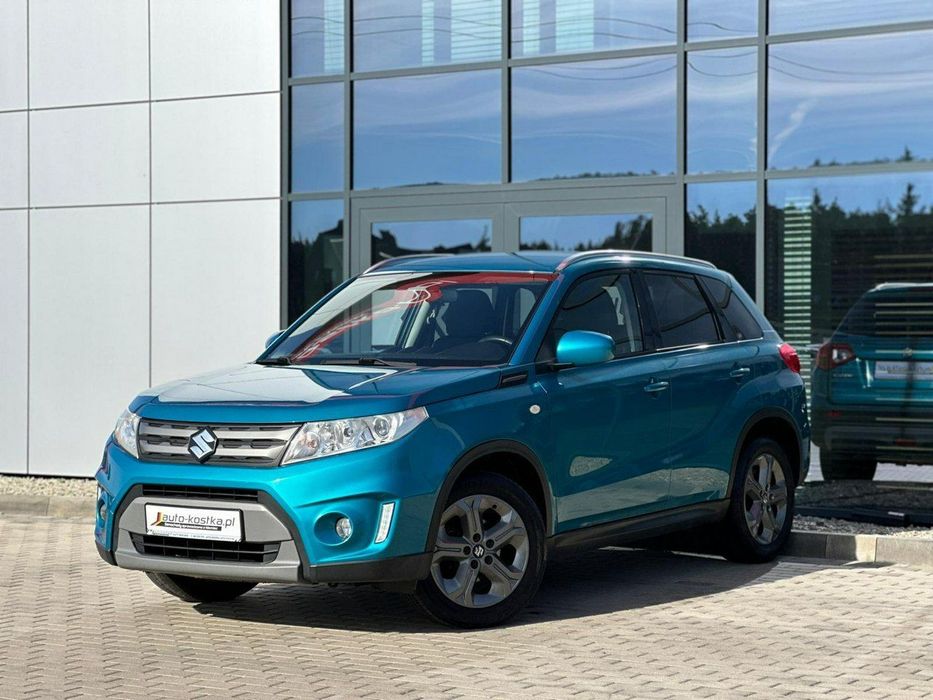 Suzuki Vitara Kamera! Grzane fotele Tempomat Climatronic Bluetooth Hak Alu GWARANCJA