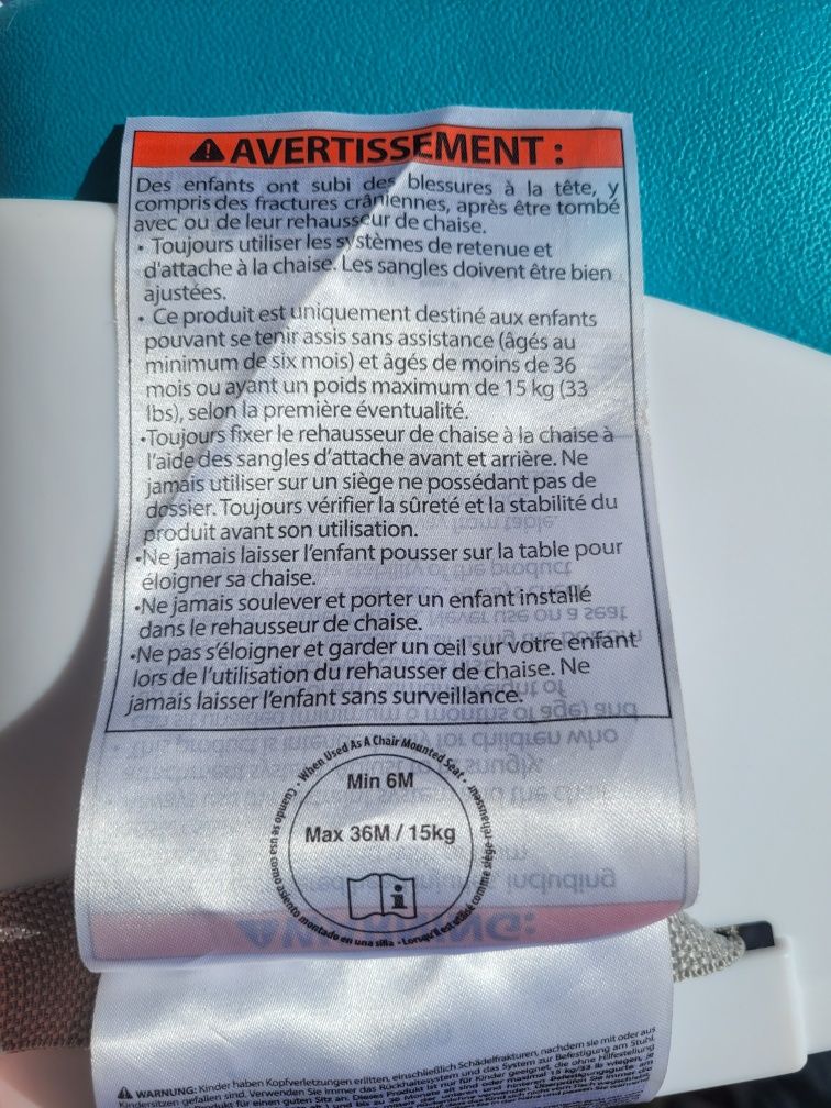 Siedzisko do karmienia Ingenuity smart clean