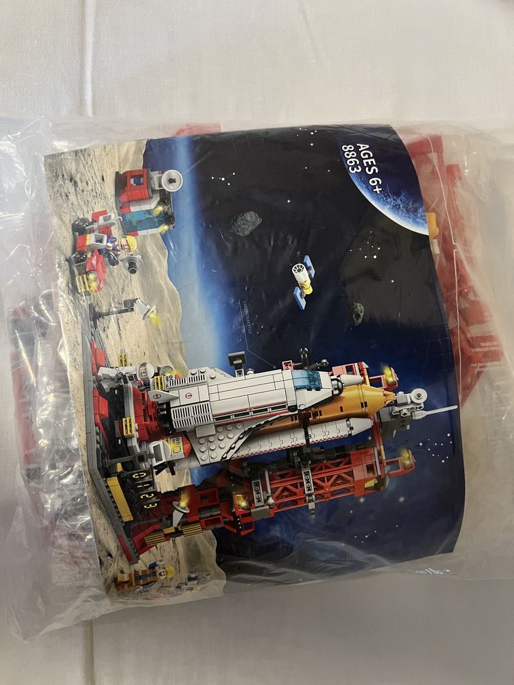 Klocki nie Lego do składania stacja kosmiczna prom rakieta kosmiczna