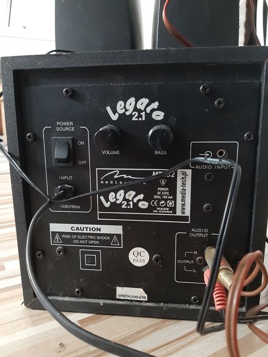 subwoofer legarto 2.1