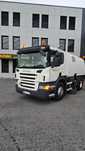 Scania P230  Zamiatarka Bucher Schorling Johnston SCANIA