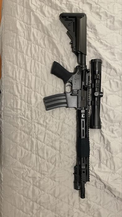 M4 AEG Airsoft com Mira