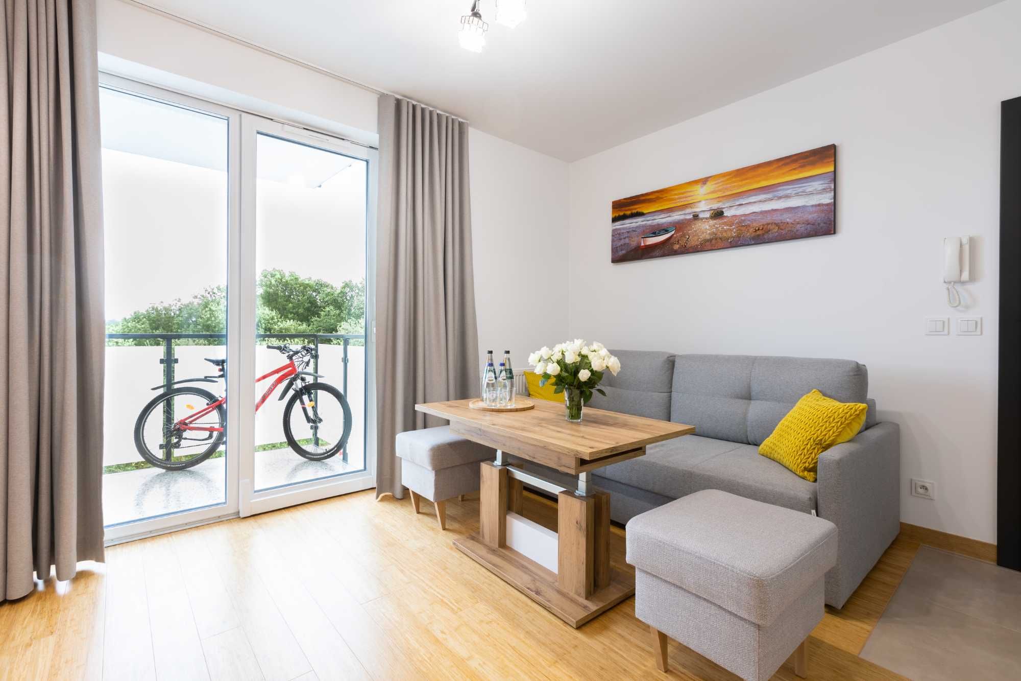 Apartament Perłowe Tarasy w Sarbinowie