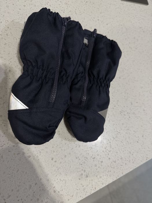 Краги рукавиці / варежки Lassie by Reima Колір чорний, р.0- на 1-1,5