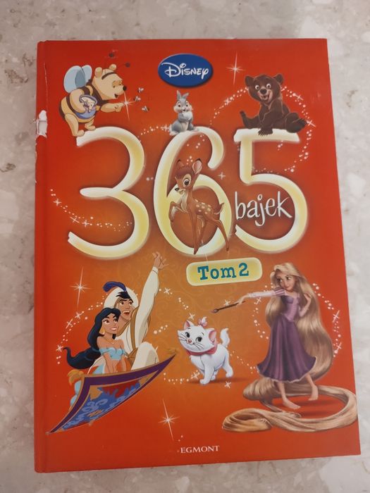 Książka 365 bajek tom 2 Disney