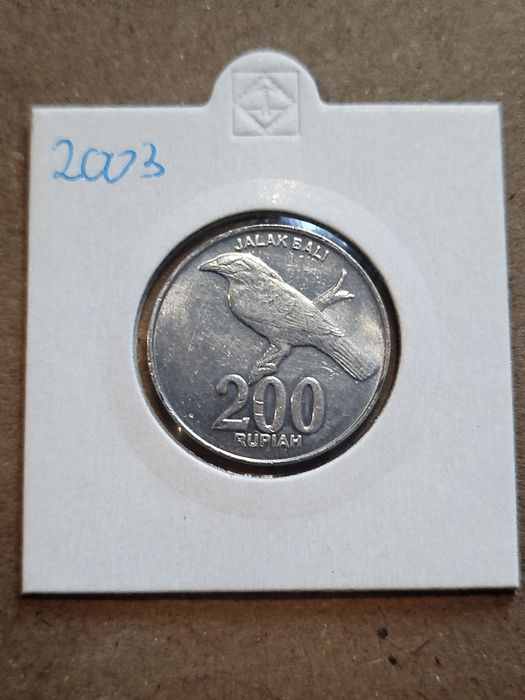 Moneta Indonezja 200 rupii 2003