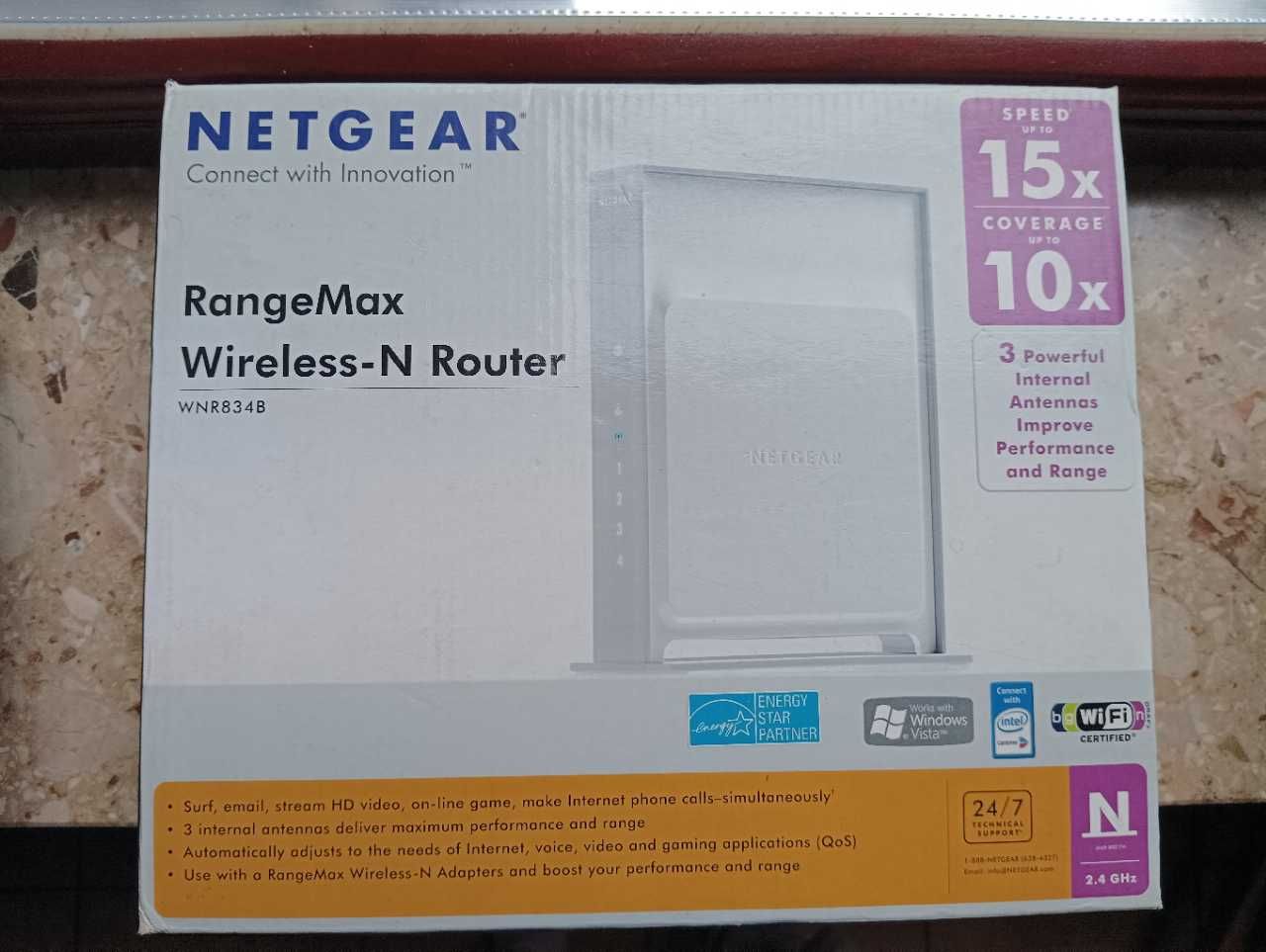 Netgear RangeMax Wireless-N Router