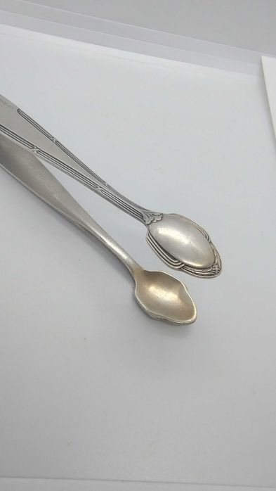 Posrebrzane szczypce do cukru / do lodu WMF Kreuzband jak Fraget Royal