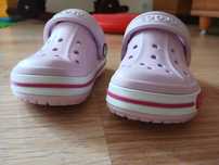 Crocs różowe rozmiar C6