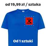 Koszulka z nadrukiem z logo znakowanie