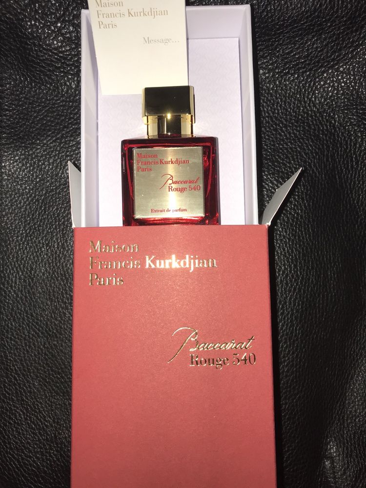 Maison Francis Kurkjian Baccarat Rouge 540 Extrait распив