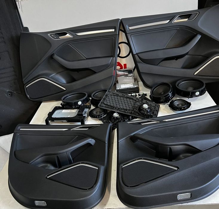 AUDI A3 8V SEDAN LIFT GLOSNIKI BANG&amp;OLUFSEN ZESTAW BANG &amp; OLUFSEN B &amp; O