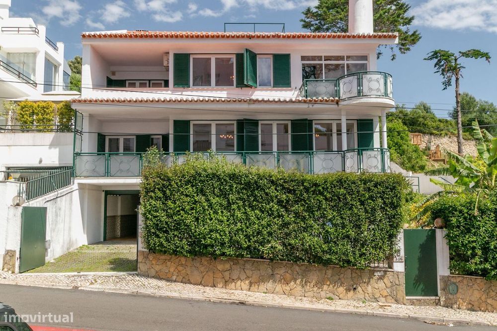 Moradia tradicional com 6 quartos, vista mar e piscina – Jardins da Pa