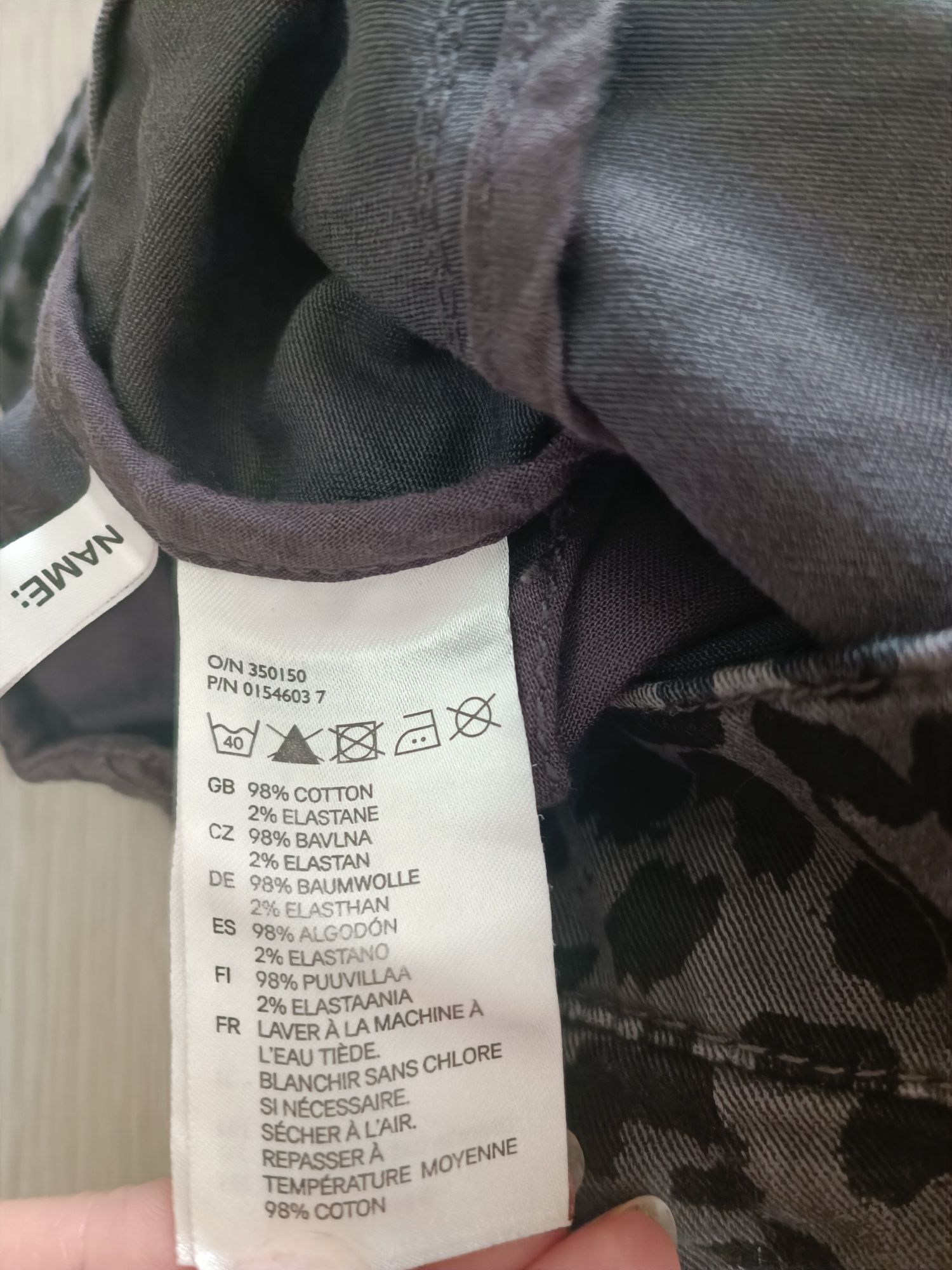 Kurtka ramoneska dla dziewczynki H&M r.158