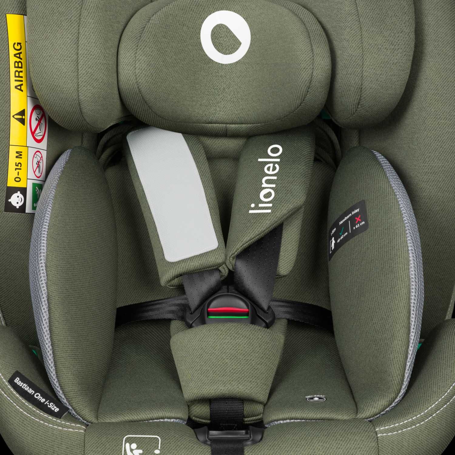 Fotelik Samochodowy Lionelo Bastiaan i-Size 0-36 kg ISOFIX BAZA 360